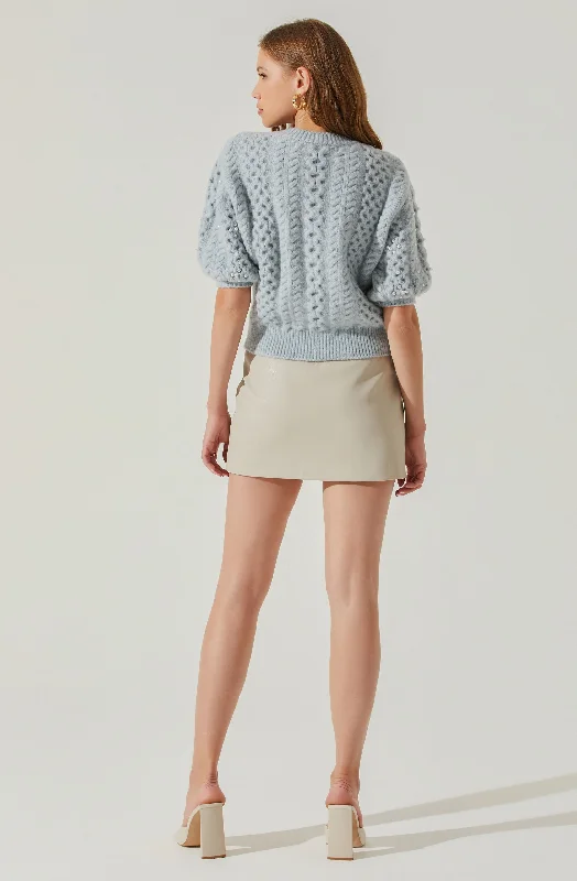 koami-embellished-puff-sleeve-sweater