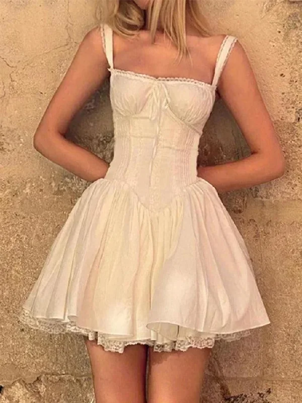 lace-panel-pleated-dress lace-panel-pleated-dress