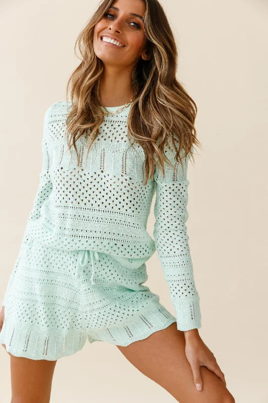 lazy-daze-crochet-knit-shorts-mint