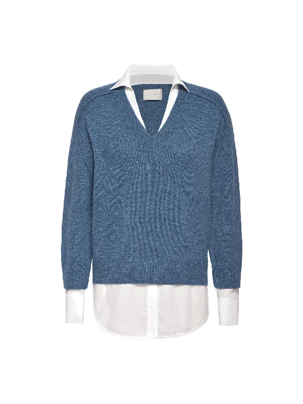 looker-layered-v-neck-sweater-laguna-melange