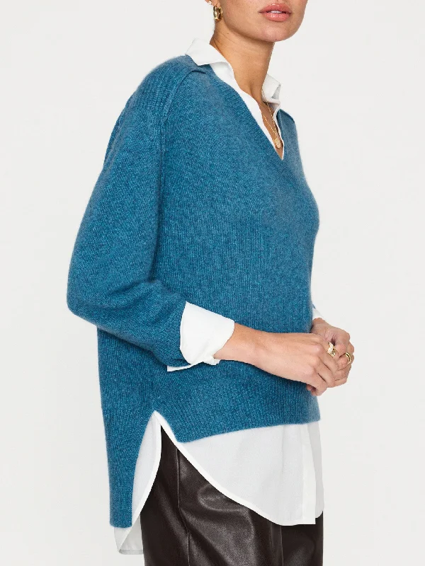 looker-layered-v-neck-sweater-laguna-melange