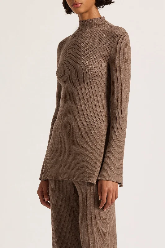 malo-knit-tunic-mocha