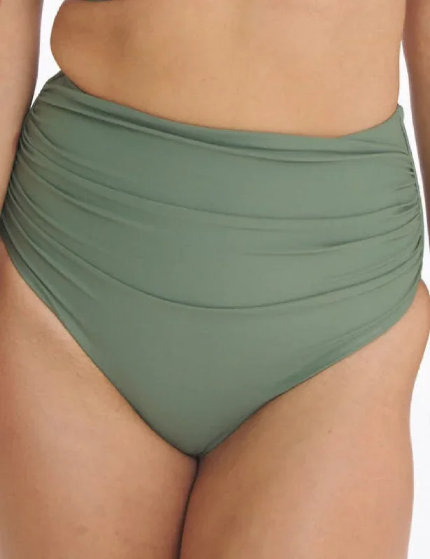 Marvell Lane Zoe High Waist Brief Eucalyptus