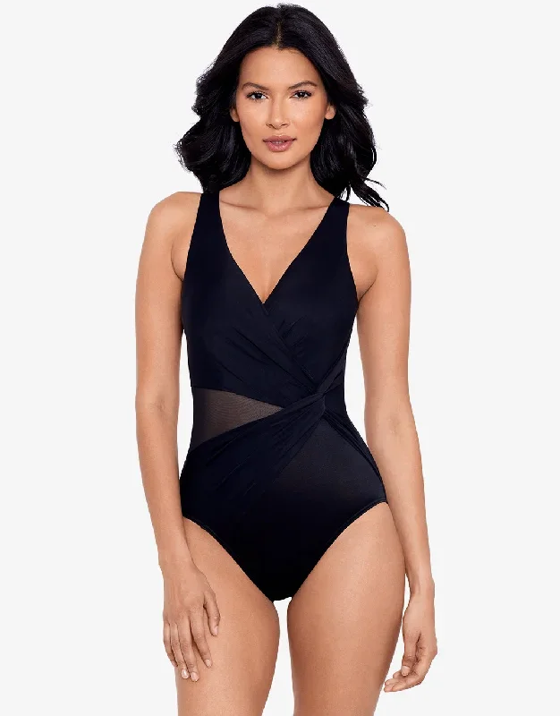 Illusionist Circe Swimsuit - Black