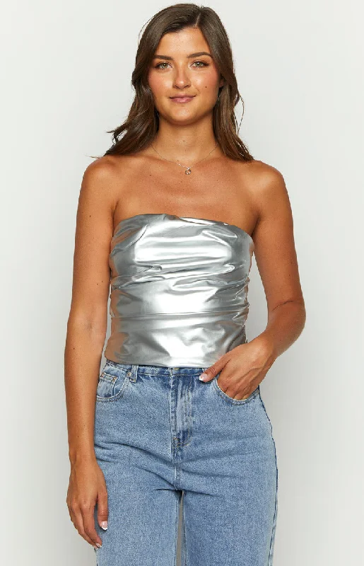 never-there-silver-metallic-strapless-top