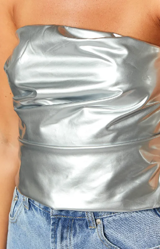 never-there-silver-metallic-strapless-top