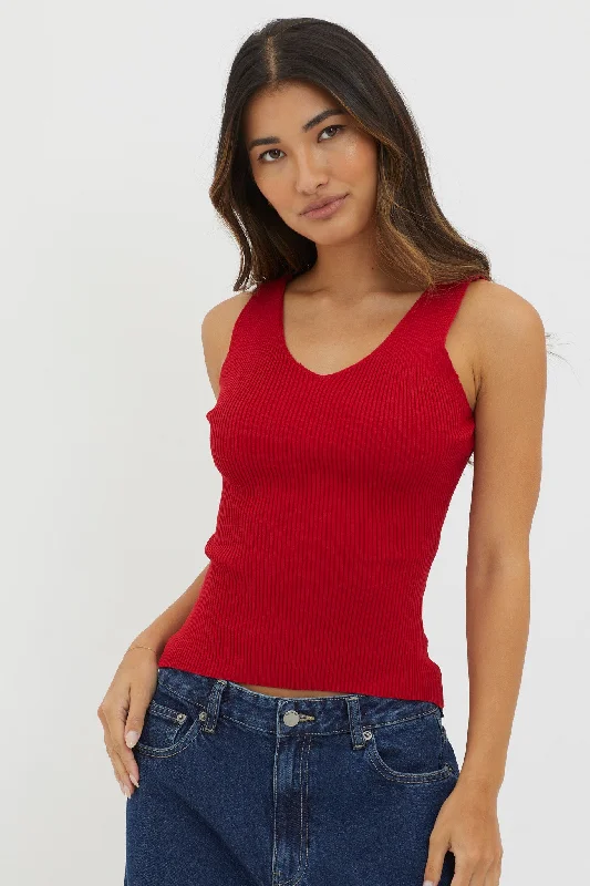 off-duty-v-neck-ribbed-knit-top-maroon