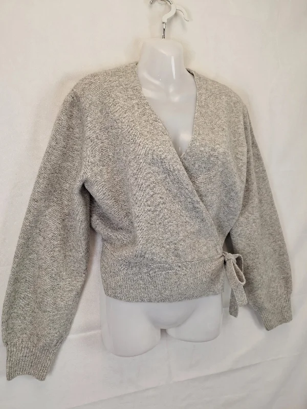 other-stories-grey-marle-wrap-fluffy-knit-jumper-size-s-b032-391-gy