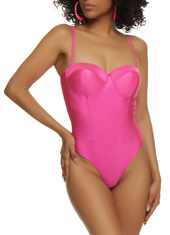 Haute Monde Bustier Corset Bodysuit