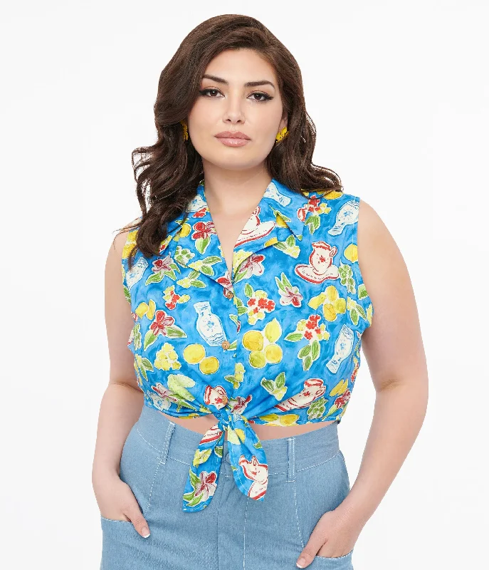 plus-size-1950s-blue-lemon-in-my-tea-print-crop-top