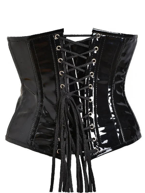 plus-size-pvc-black-durable-waist-cincher