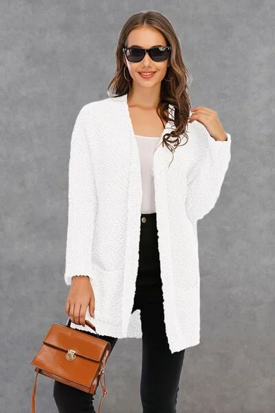 pocketed-open-front-long-sleeve-cardigan