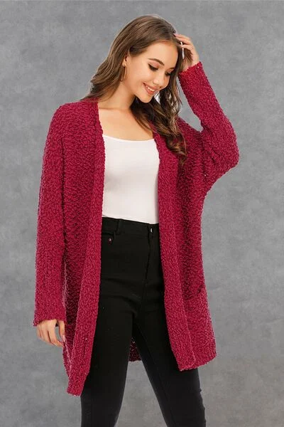 pocketed-open-front-long-sleeve-cardigan