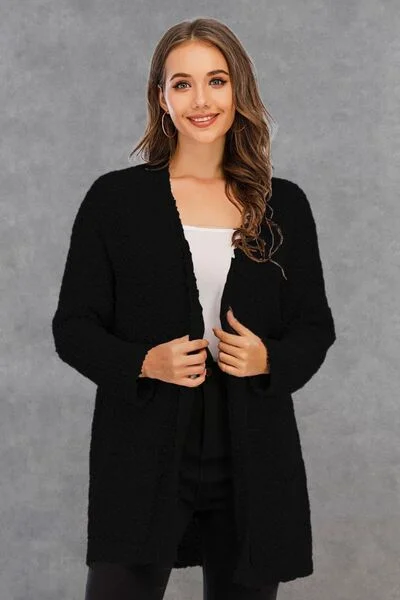 pocketed-open-front-long-sleeve-cardigan