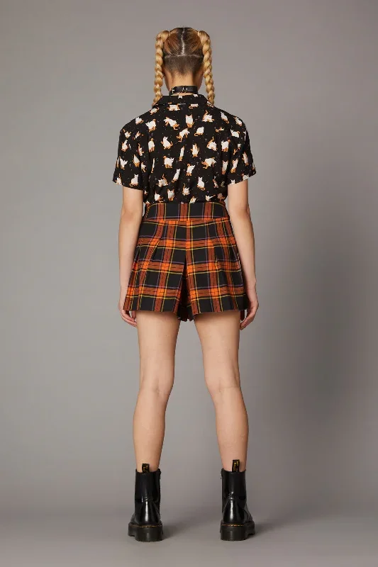 pumpkin-tartan-skort