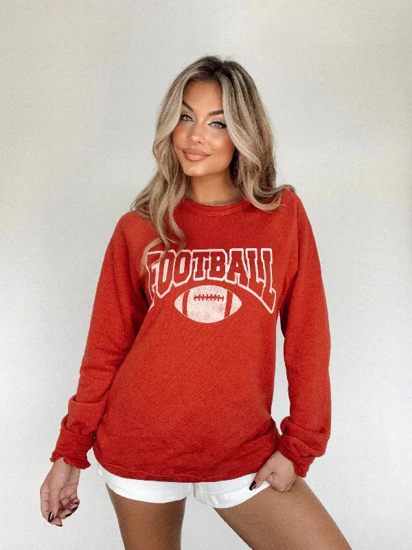 red-football-crewneck