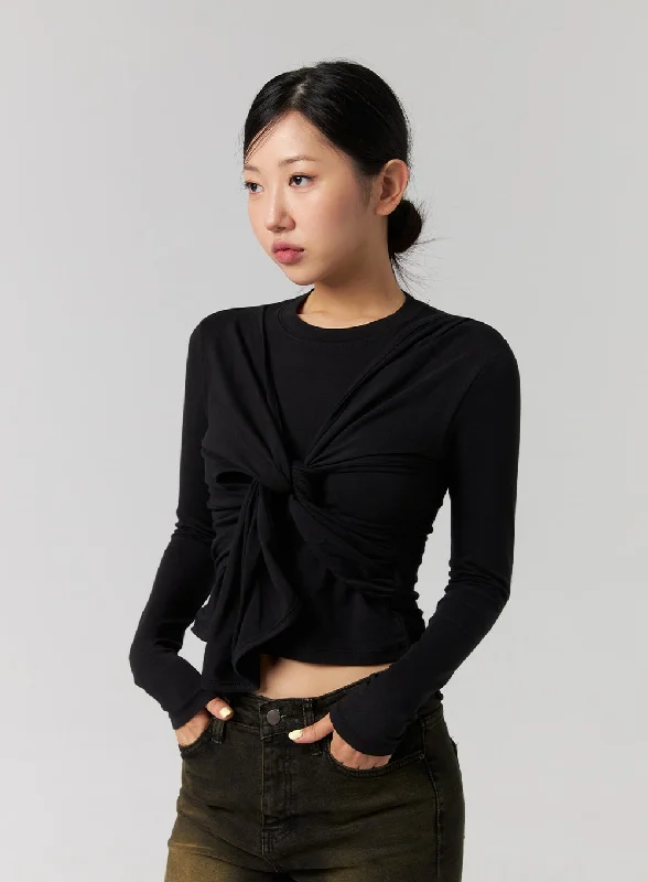 ribbon-tie-long-sleeve-top-cg329