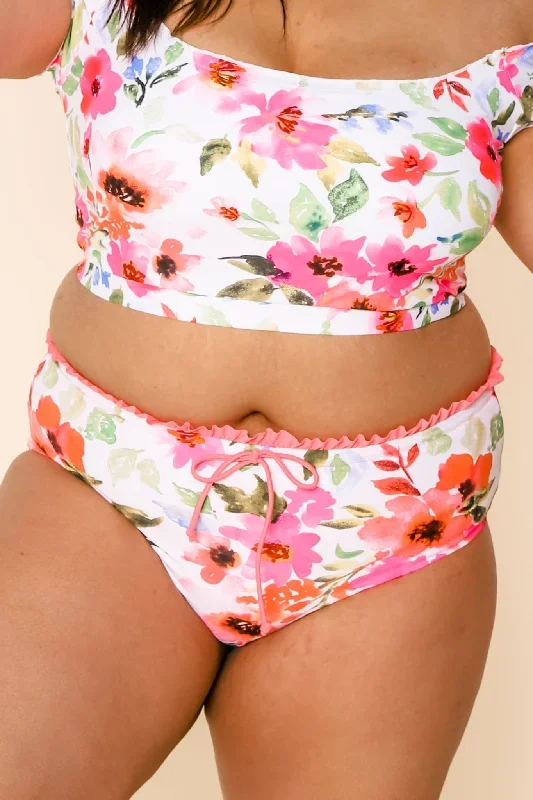 Lush Reversible Bottoms | Watermelon/Floral