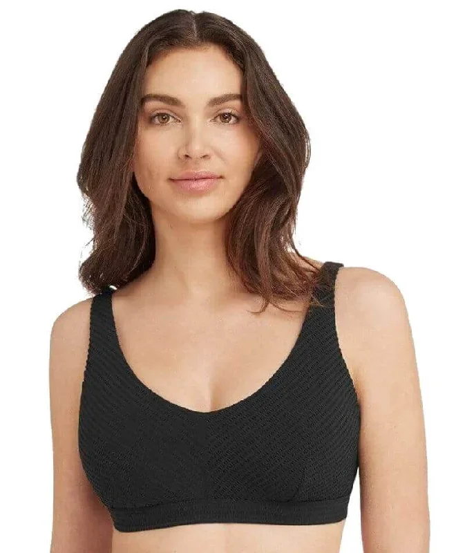 Sea Level Messina E-F Cup Bralette With Hidden Underwires - Black