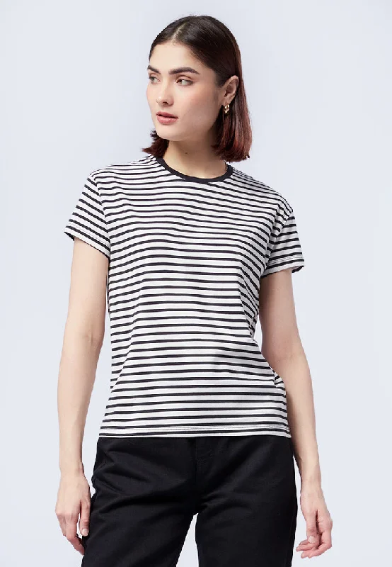 Short Sleeve Stripes T-Shirt