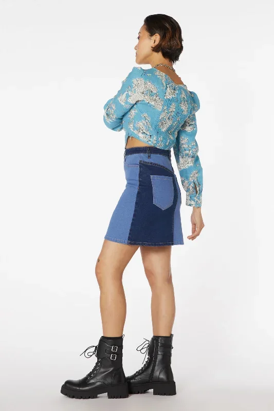 split-wash-denim-mini-skirt