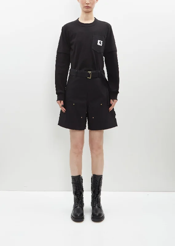 Duck Shorts — Black