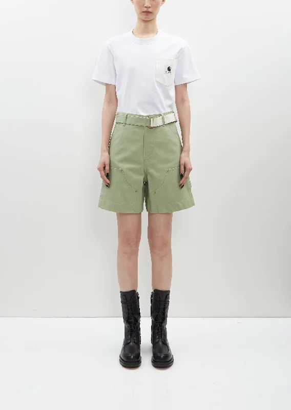 Duck Shorts — Light Green