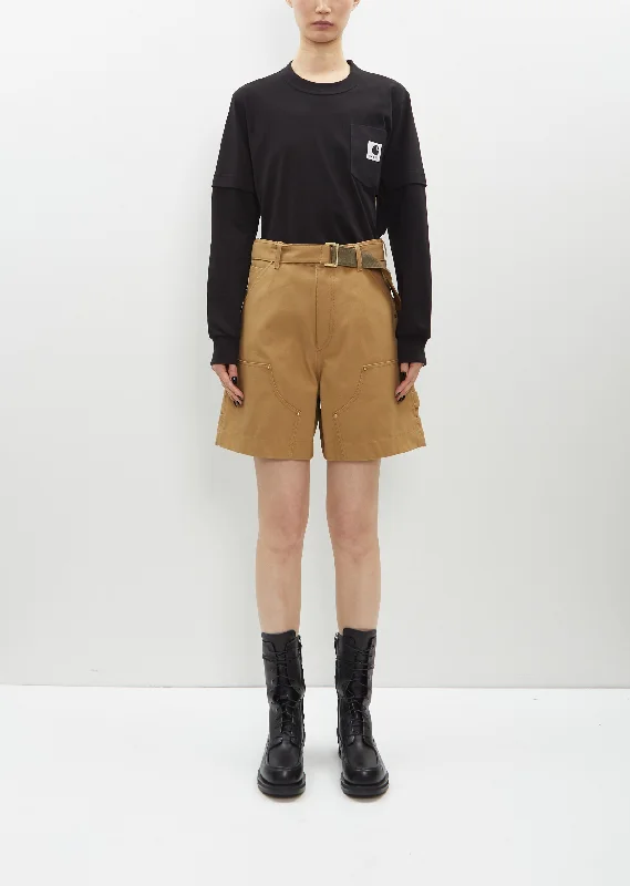 Duck Shorts — Beige