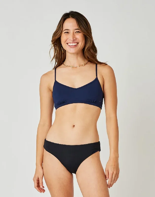 St. Barth Reversible Bottom: Black/Navy