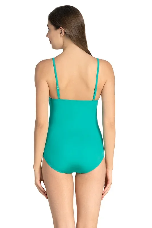 straight-neck-swim-suit-swm17629-tropical-leafs