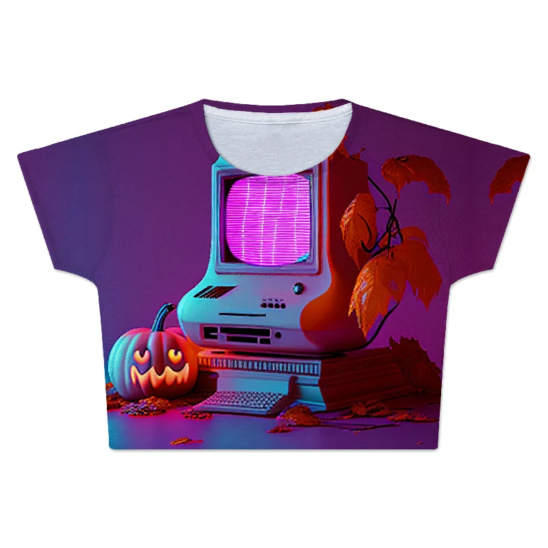 Teleported Crop Tee