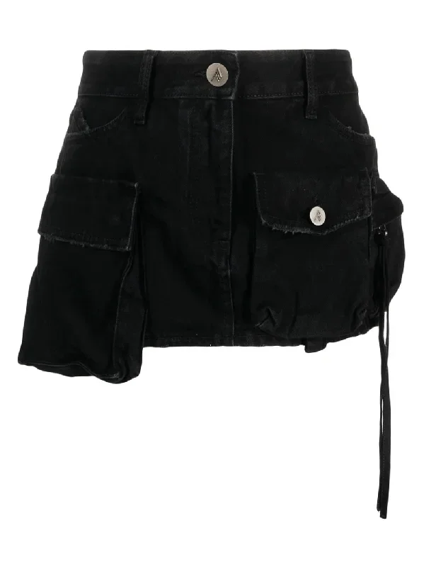 Fay' Denim Mini Skirt