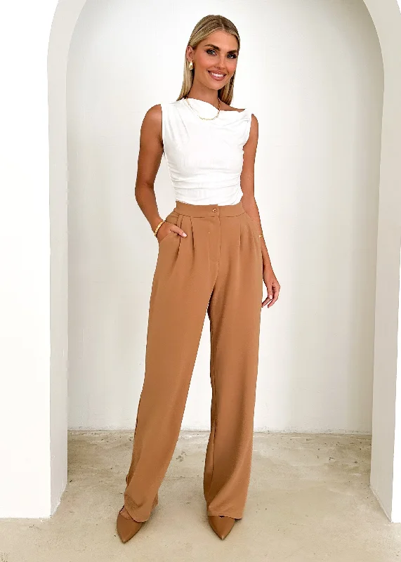 Tratla Pants - Camel