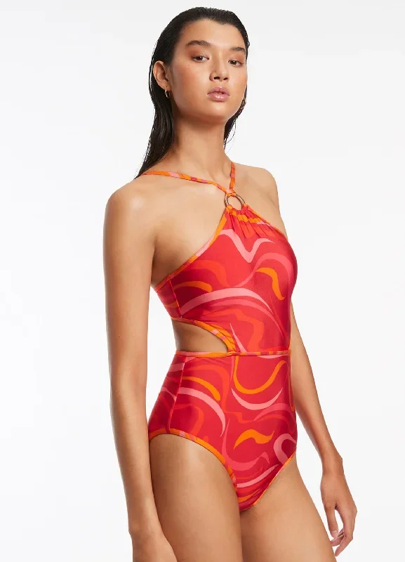 vortici-high-neck-trim-one-piece-j11141-cherry