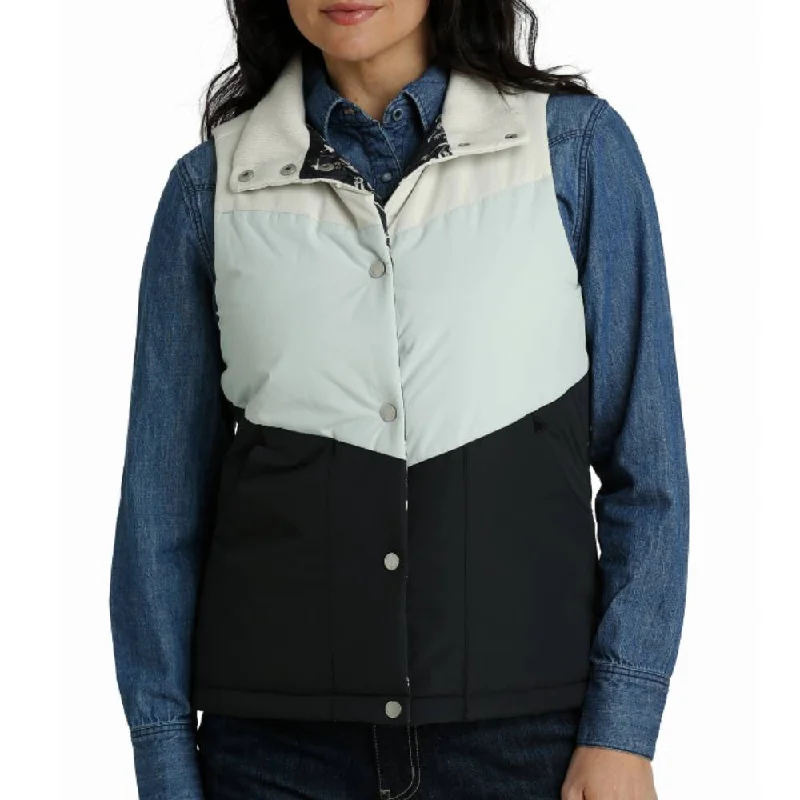 Cruel Denim Women's Colorblock Puffer Vest