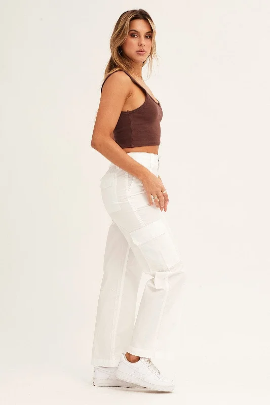 white-cargo-pants-mid-rise-bt2425c-46p