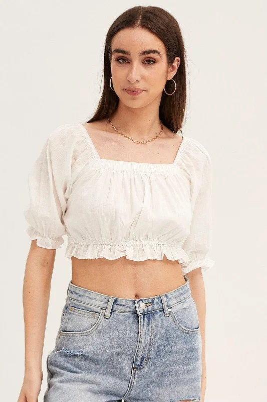 white-crop-top-puff-sleeve-frill-edge-wc1058a-42wb