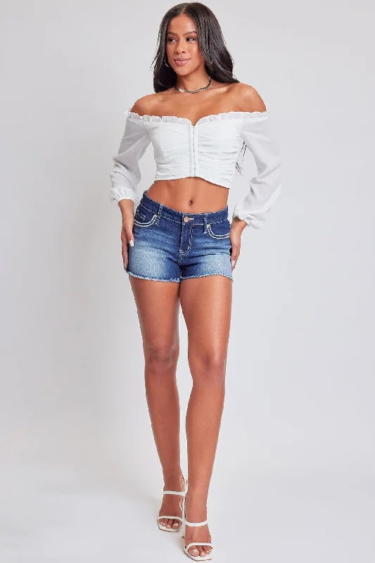 womens-heavy-stitch-frayed-shorts