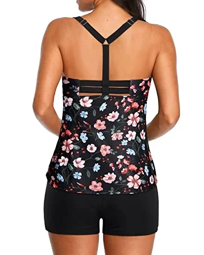 black and pink floral5