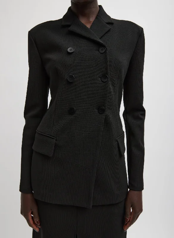 wren-crepe-knit-fitted-blazer-black