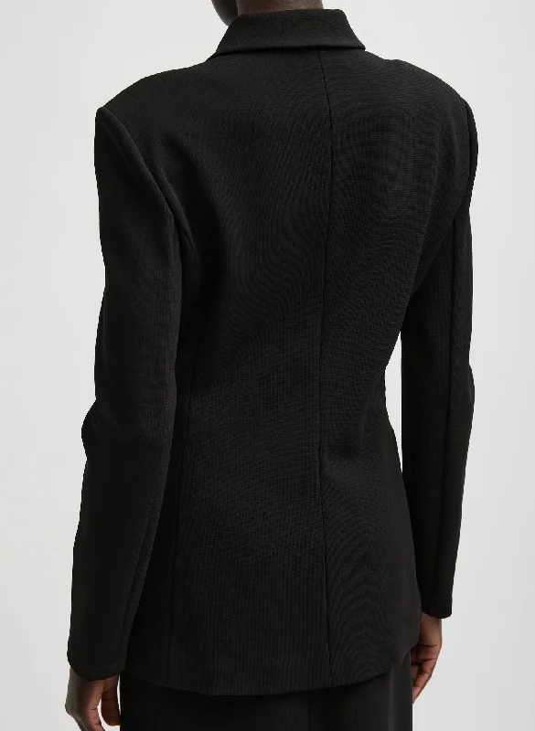 wren-crepe-knit-fitted-blazer-black