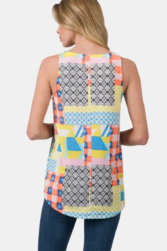 zenana-printed-round-neck-curved-hem-tank